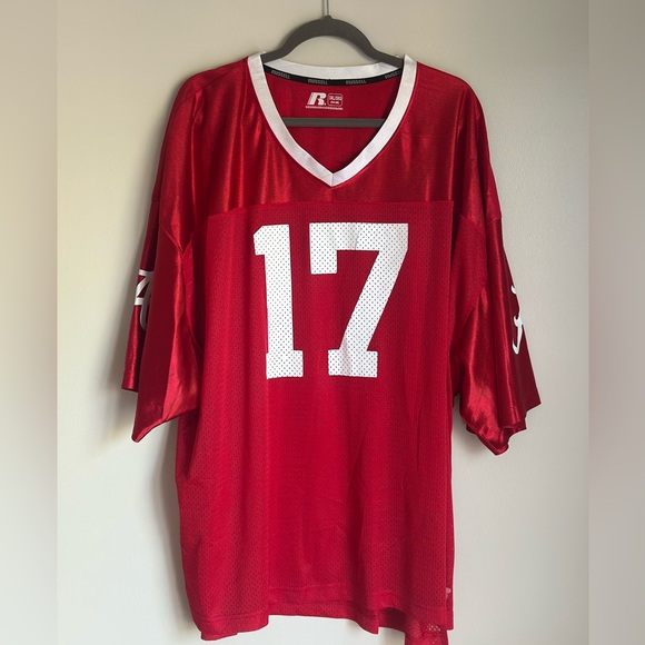 Russell Athletic Other - Alabama Crimson Tide 17 Russell Jersey Football Mens 3XL Red High Low Slit